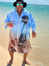 Load image into Gallery viewer, Adult Emu Hooded Towel - Exmouth